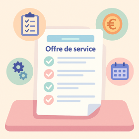 Modèle précisant l’offre de service SAP
