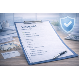 Statuts SAS (version simple)
