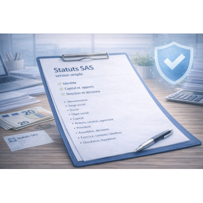 Statuts SAS (version simple)