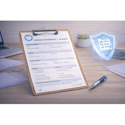 Contrat mandataire + mandat (modèle)
