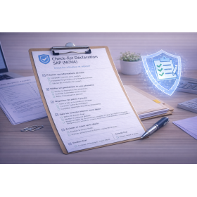 Check-list déclaration SAP (NOVA)