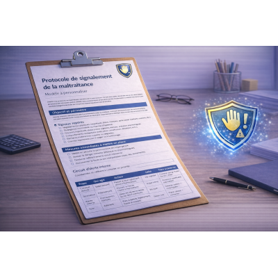 Protocole de signalement de la maltraitance (modèle) SAP NOVA SAAD