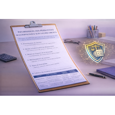Information des personnes accompagnées sur leurs droits (document) SAP NOVA SAAD