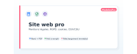Site web pro : mentions légales, RGPD, cookies, CGV | ModelesPro