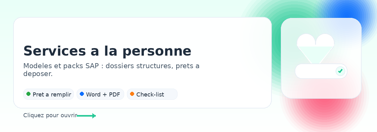 Services à la personne - SAP